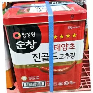 대상 진골드 고추장 별4 14kg 초고추장 찌개양념 볶음양념