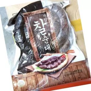 애니참 찰 순대 냉장 2kg 5개 찰순대 분식재료 돼지순대