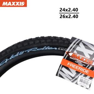 MAXXIS 홀리 롤러 자전거 타이어, 더트 플랫 파크 스트리트용 BMX 24 인치, 26x2.40x2.40