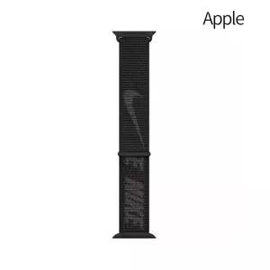 애플워치 스트랩 나이키 스포츠 루프 애플 정품 NIKE LOOP 38-41mm, 블랙(스우시)