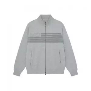 브랜드정품 THE COLDEST MOMENT TCM flag sweat jersey zip-up (melange grey) 162700