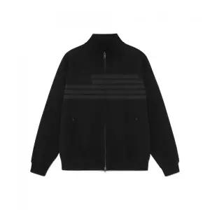 브랜드정품 THE COLDEST MOMENT TCM flag sweat jersey zip-up (black) 162699