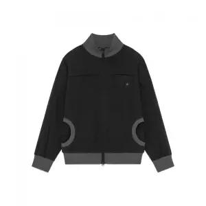브랜드정품 THE COLDEST MOMENT TCM cozy line jersey zip-up (black) 162679