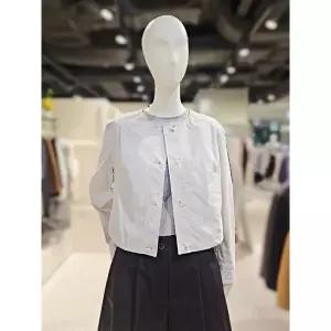 수량한정 온앤온 라운드넥 밑단스트링 숏 점퍼 NJW6MM325 2773281