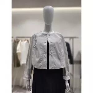 수량한정 온앤온 라운드넥 밑단 스트링 숏 점퍼 NJW6MM325 2773077
