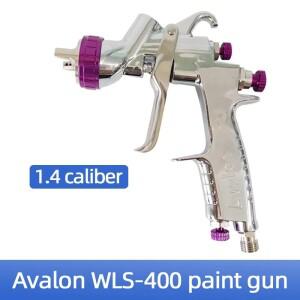 대만 아발론 WLS 400 자동차 스프레이건 오일 기반 바니시 깍지 공압 도구 1.4mm