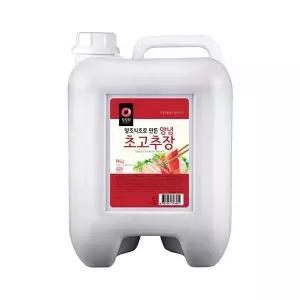 청정원 집밥 청정원 초고추장 말통 캠핑 여행 자취 혼밥 볶음 졸임 대용량 식자재 14kg