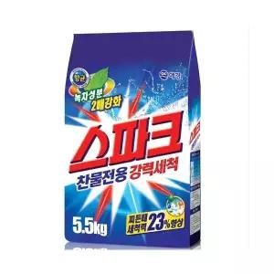 [보리보리/애경]애경 스파크 리필 5.5kg 세탁세제 가루세제