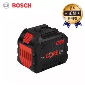 BOSCH 리튬이온고출력배터리 ProCORE18V 12.0Ah 밧데리 1600A016GV 보쉬