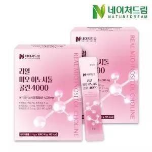 네이처드림 리얼 미오 이노시톨 콜린 4000 5g 30포 2박스 /엽산 비타민c 비타민d 비타민b