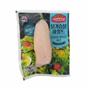 안심 부위별닭고기 사조 닭가슴살 마일드 100G