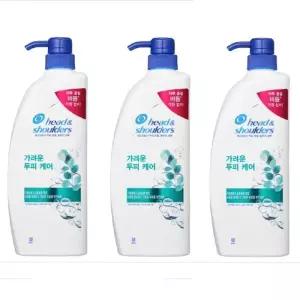 [비케이엠_62]피앤지 헤드앤숄더 샴푸 850ml 3묶음