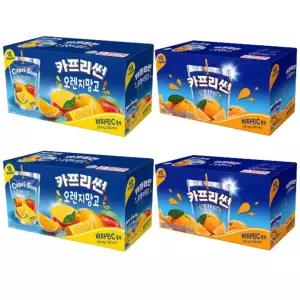 농심 카프리썬 오렌지+오렌지망고 200ml 40개