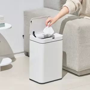 [올리] 스마트 모션 충격감지센서 20L 자동 휴지통 OLSB24W