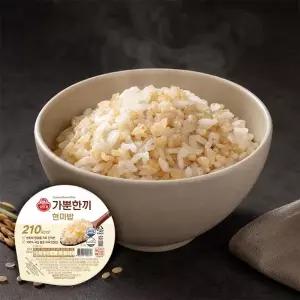 오뚜기 가뿐한끼 현미밥 150g 30개