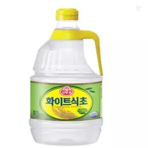 올팩트 오뚜기 화이트식초 대용량 피클 식초 1.8L 2개