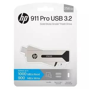 [에이치플러스몰]HP 911 Pro 초소형 외장 SSD USB3.2 256GB 스윙형OTG Type C+A