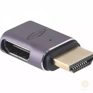 스토어-지유몰 넷메이트 HDMI2.1 M/F 우향 꺾임 젠더 NM-HG2102 케이블연결소켓