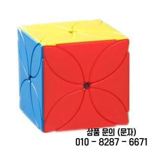 MOYU Meilong 클로버 매직 스피드 큐브 스티커리스 전문 피젯 장난감 MFJS 퍼즐