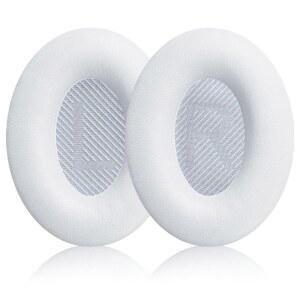 BOSE QUIETCOMFORT 35 및 II를 위한 교체 이어패드 쿠션 QC35 / QC35II 25 15 QC2 AE2I AE2W 사운드 링크 트루 화이트
