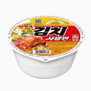 [오피스디포]김치사발면 작은사발 86gx24개 박스 농심