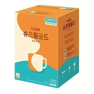 [오피스디포]맥심 슈프림골드 커피믹스 13.5gx150T+20T 동서식품