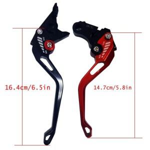 스즈키 GSX650F 2008-2015 오토바이 브레이크 클러치 레버 3D CNC 조정 가능한 핸들 액세서리