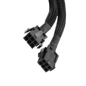 6핀 8핀 변환기 케이블 유연  18AWG PCIe 커넥터 PCI-E 듀얼 분배기