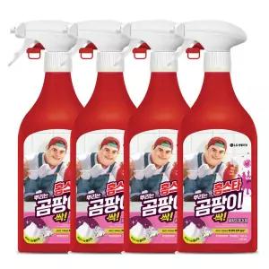 홈스타 맥스프레쉬 뿌리는 곰팡이 싹 곰팡이 제거제(락스함유) 500ml 4개