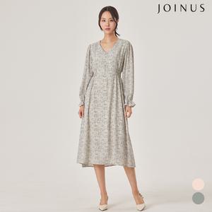 조이너스 브이넥 스트링 원피스_JACU4-WOP510