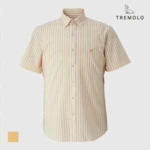 트레몰로 [TREMOLO] 에어홀 프린트 C셔츠_TRNNSYM3361