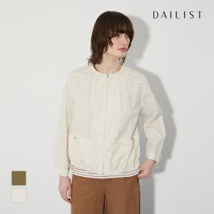 데일리스트 [DAILIST]  변형 라운드넥 프린트 점퍼_MDBCL4M3131