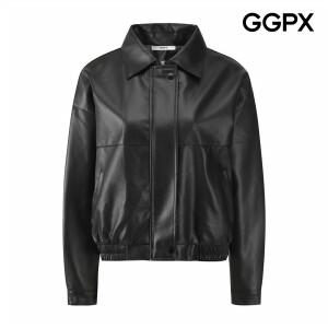 [GGPX] 페이크 레더 블루종 점퍼 (GQ1JP017F)