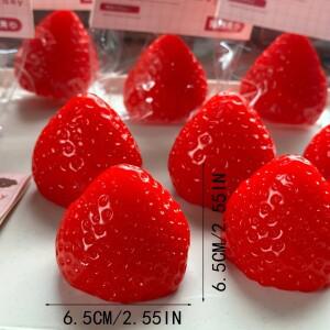 1Pc Squishy 큰 딸기 장난감 키즈 소프트 핀치 과일 팝 Fidget 파티 엔터테인먼트 게임 할로윈 크리스마스