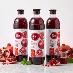 청정원 홍초 석류1.5L 3병