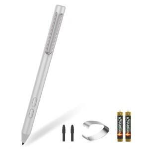 SURFACE용 STYLUS PEN PRO 실버 호환되는 고압 LAPTOP4 1024 제공합니다 BOOK GO3 레벨의 감도를