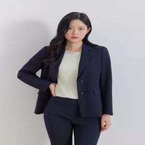지센 싱글 투버튼 긴팔 정장자켓 LFFJQ301DN