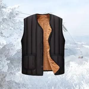 1+1 공용 누빔 패딩 베스트 발열 조끼 겨울 방한 이너 여성 경량 남자 작업 플리스 정장