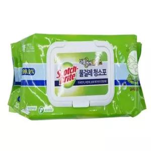 3M 막대걸레용 물걸레 청소포 더블액션+ 대형 20매 막대물걸레 뽑아쓰는청소포 청소용품