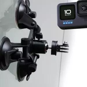 삼각대 헤드 삼각대헤드 액션캠 마운트 석션 유리 호환 GOPRO10 흡착 CCTV