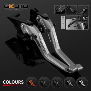 혼다 CBR650R 2014-2021 오토바이 핸들바 CNC 알루미늄 조절 가능 쇼트 브레이크 클러치 레버