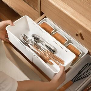 서랍  상자 홈 개폐식 정렬 주방 구획 속옷 데스크탑 칼 붙이 보관 분류 양말