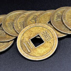 옛날 동전 엽전 꾸러미 상평통보 외국인 선물 구화폐 근대주화 기념 화폐