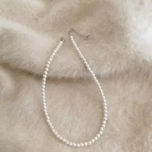glossy pearl necklace