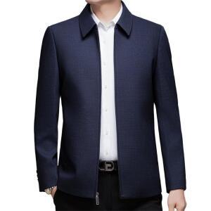 또바기 남성 양털 재킷 봄 가을 비즈니스 캐주얼 무스탕 코트 모직 상의 HT