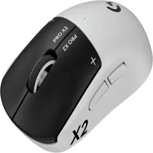 로지텍 G PRO X2 슈퍼스트라이크 무선 게이밍 마우스: 사용자 지정 가능한 래피드 트리거 마그네틱 아날로