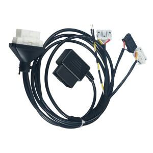1PCS TOY30 케이블 4A 커넥터 스마트 키 Autel OBDSTAR K518 용 16pin Xhorse Key Tool Plus for