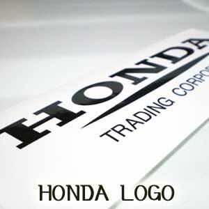 란시아(ransia) 혼다(HONDA) 레터링 로고 스티커,