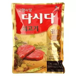 쇠고기다시다골드(식당용)1kg/백설