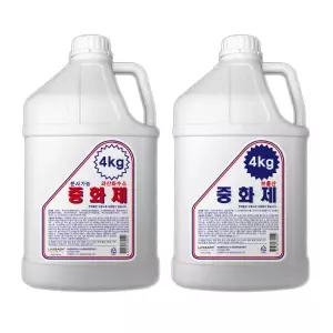 라샘 브롬산나트륨/과산화수소 중 택일 중화제 4Kg/